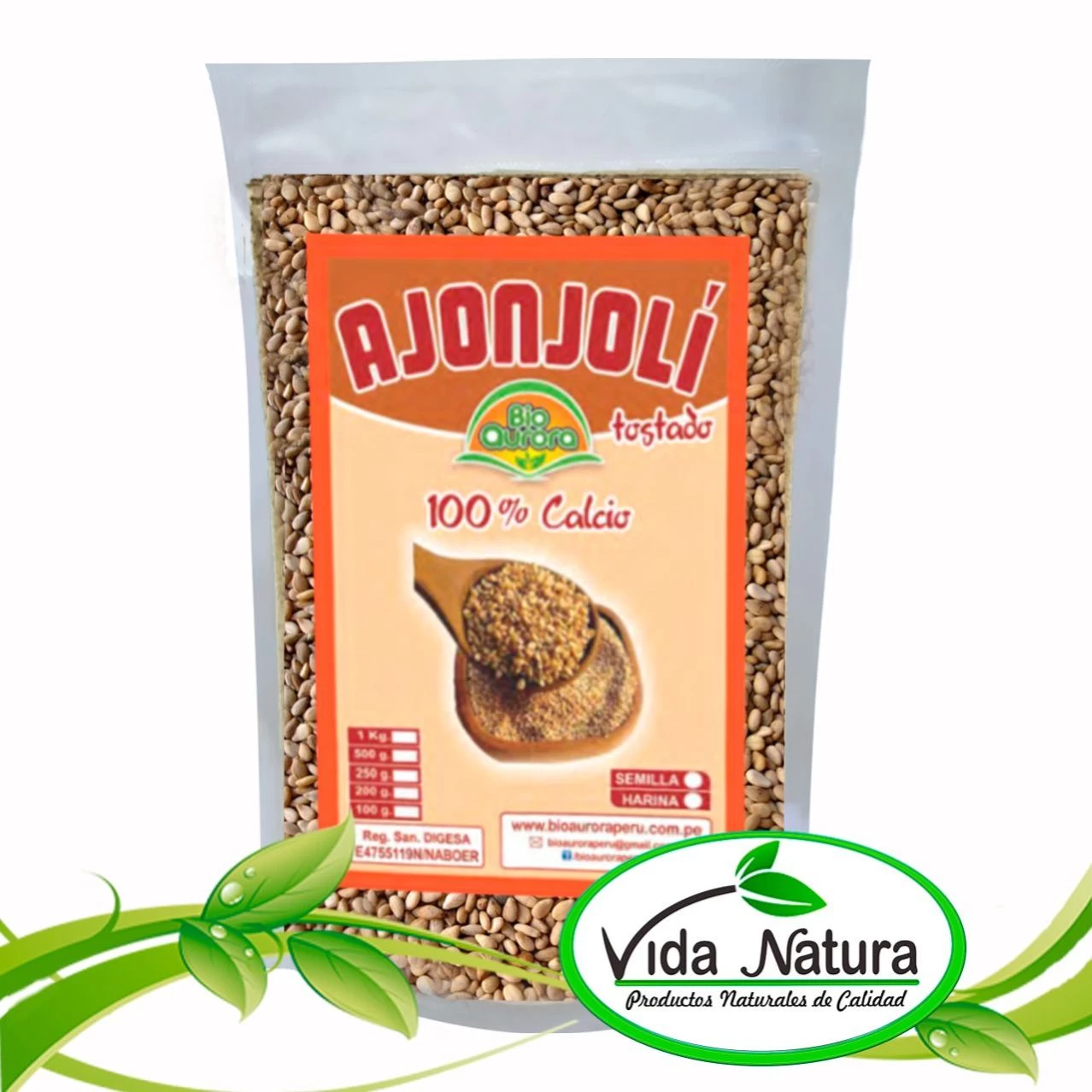 AJONJOLI SEMILLA 200 g