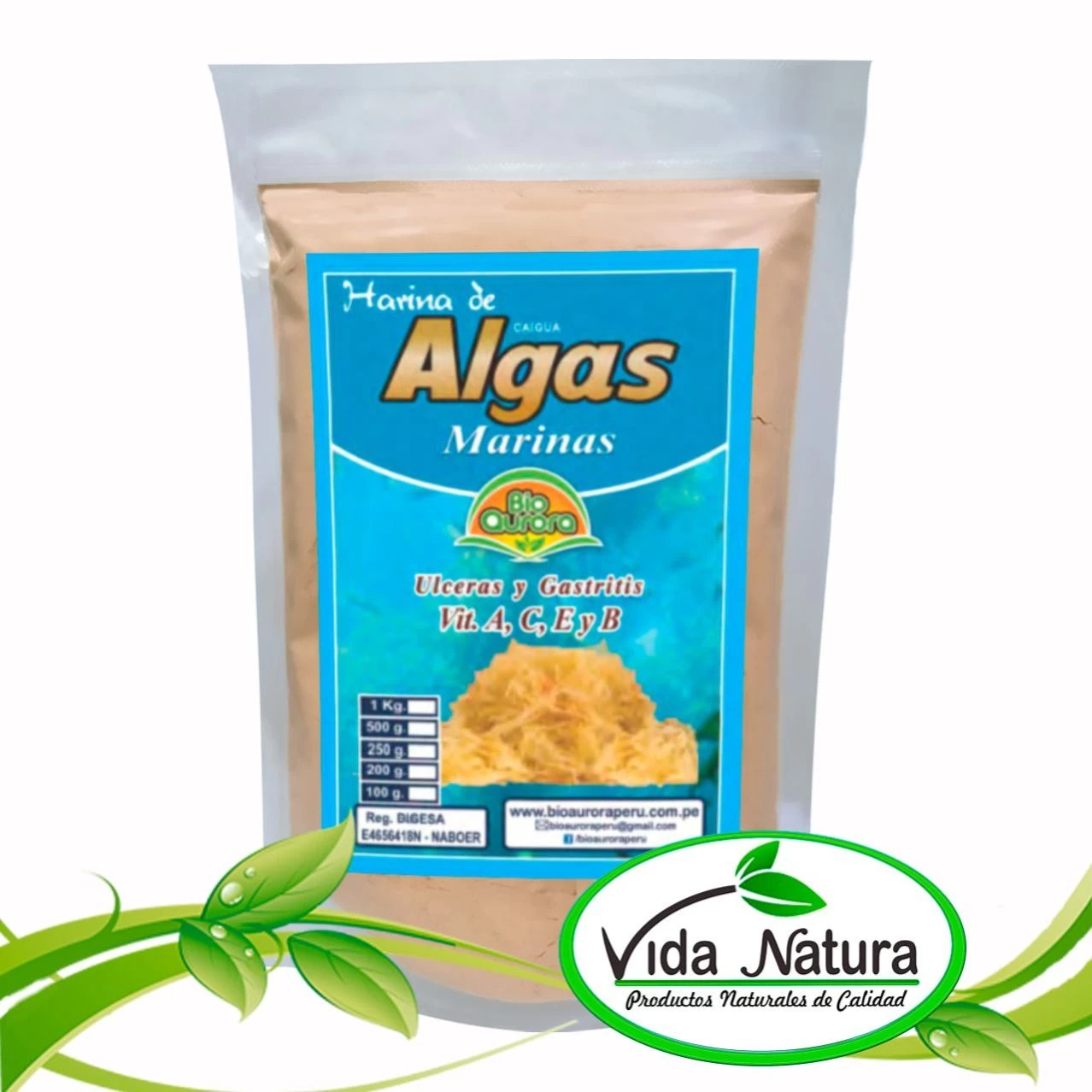 ALGAS MARINAS POLVO 100 g