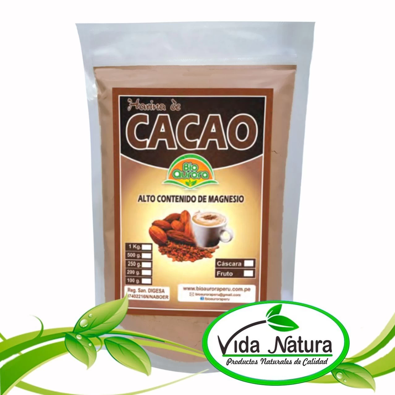 CACAO MOLIDO 200 g