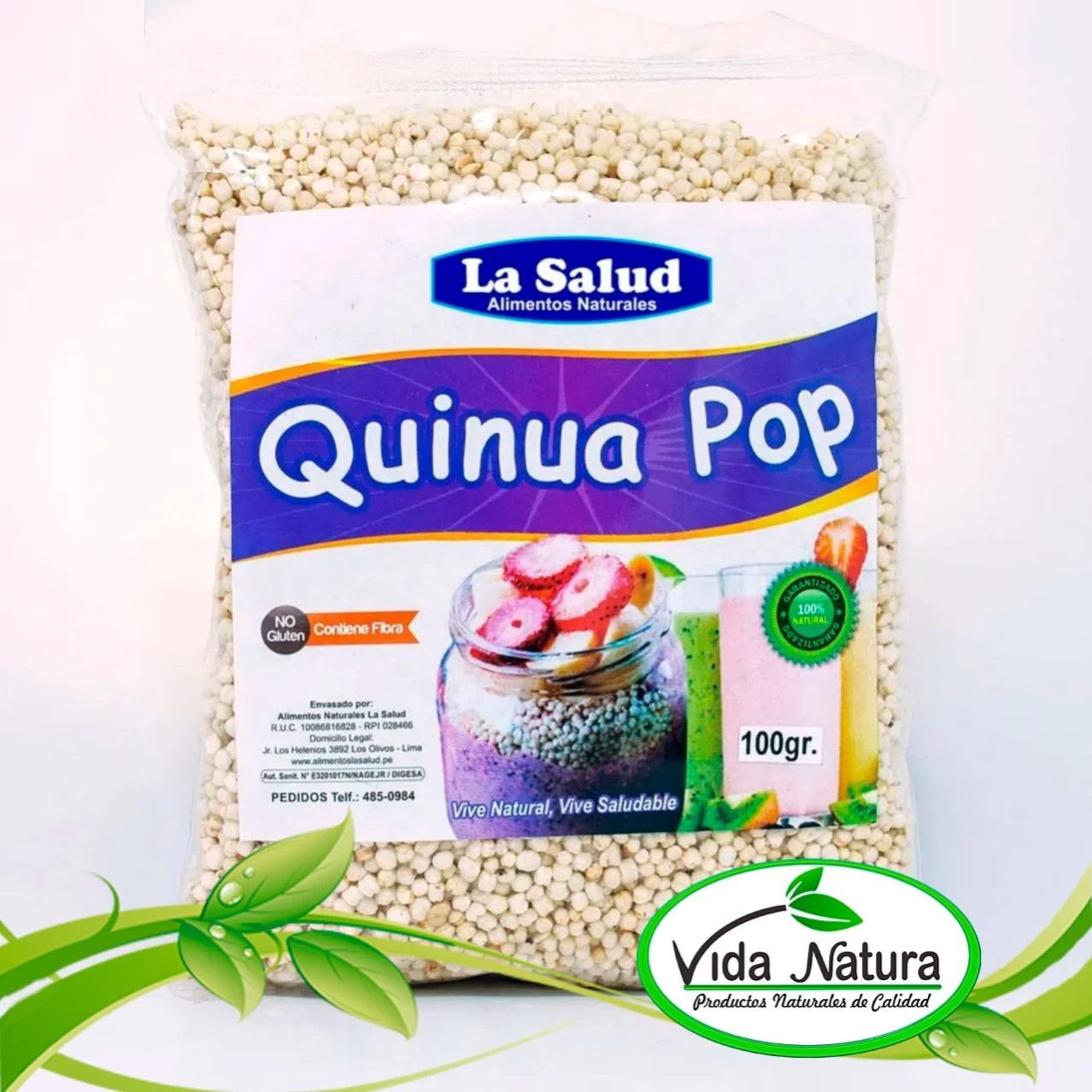 CEREAL QUINUA POP