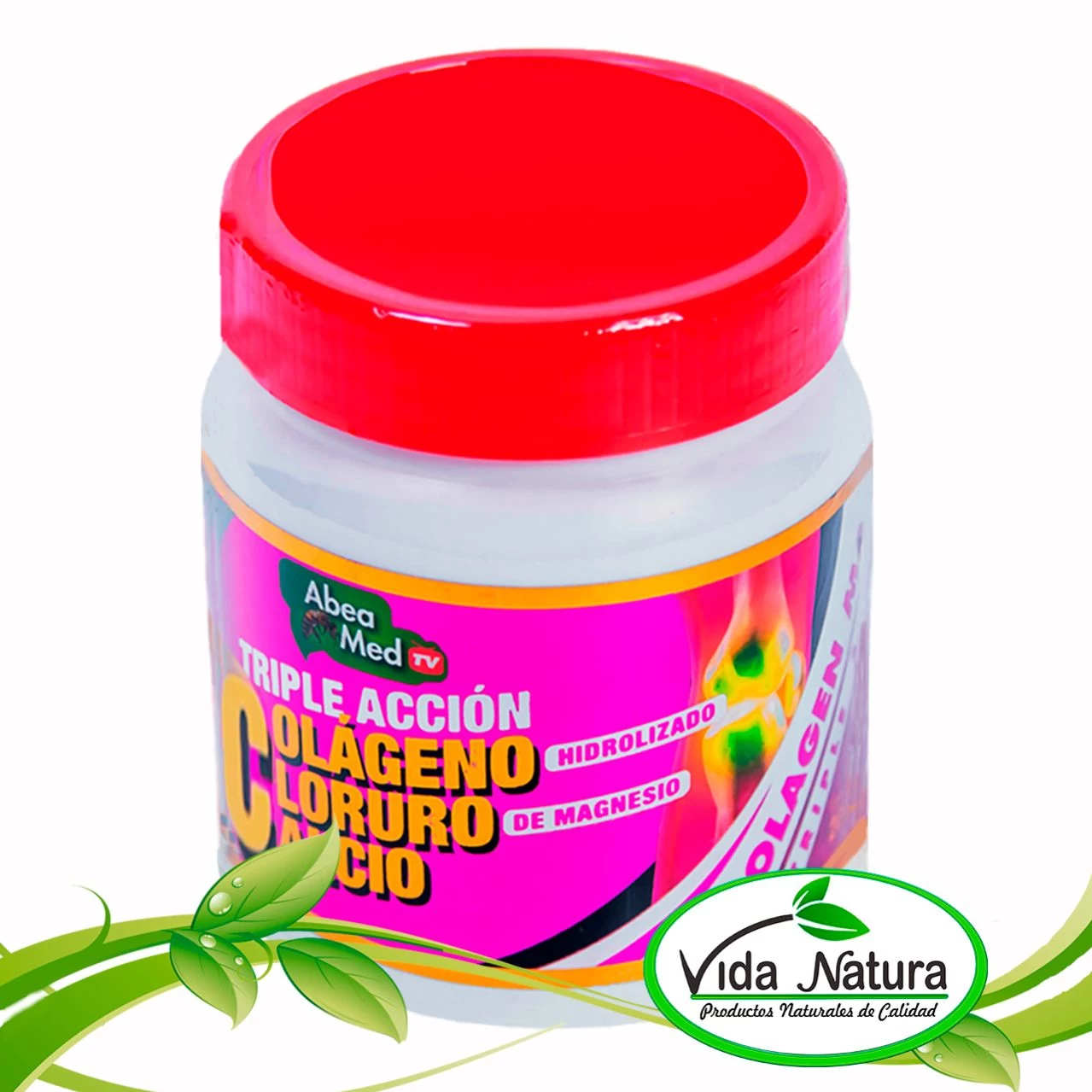 COLAGENO HIDROLIZADO TRIPLE ACCIÓN POLVO - COLAGENO HIDROLIZADO+ MAGNESIO+CALCIO