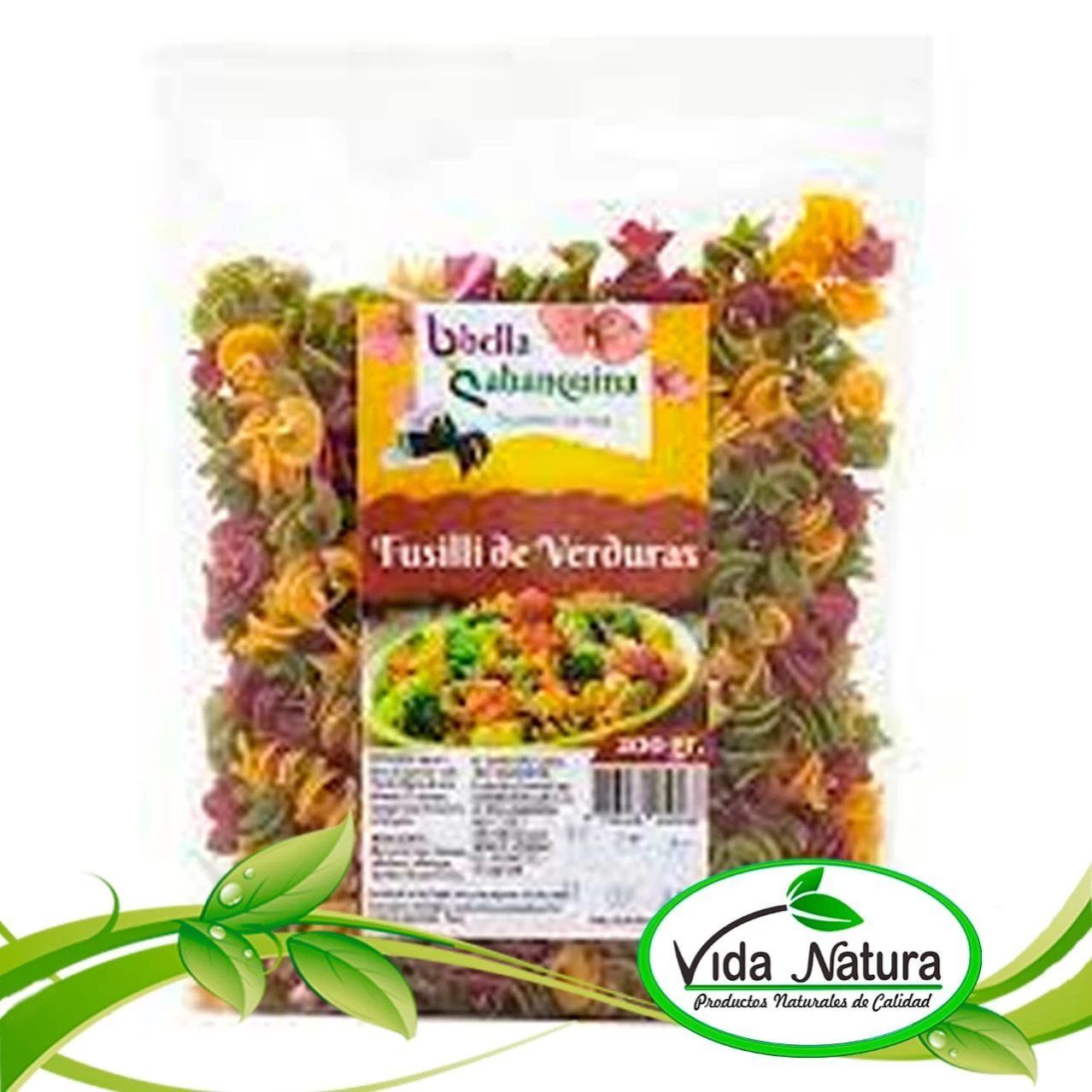 FIDEO FUSILI DE VERDURAS MIX