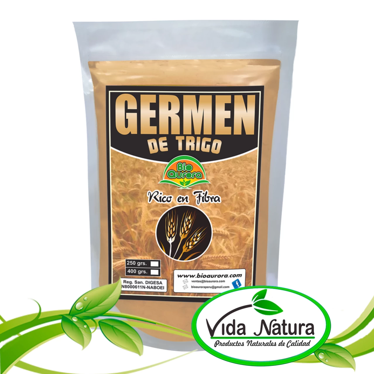 GERMEN DE TRIGO POLVO FINO 250 g