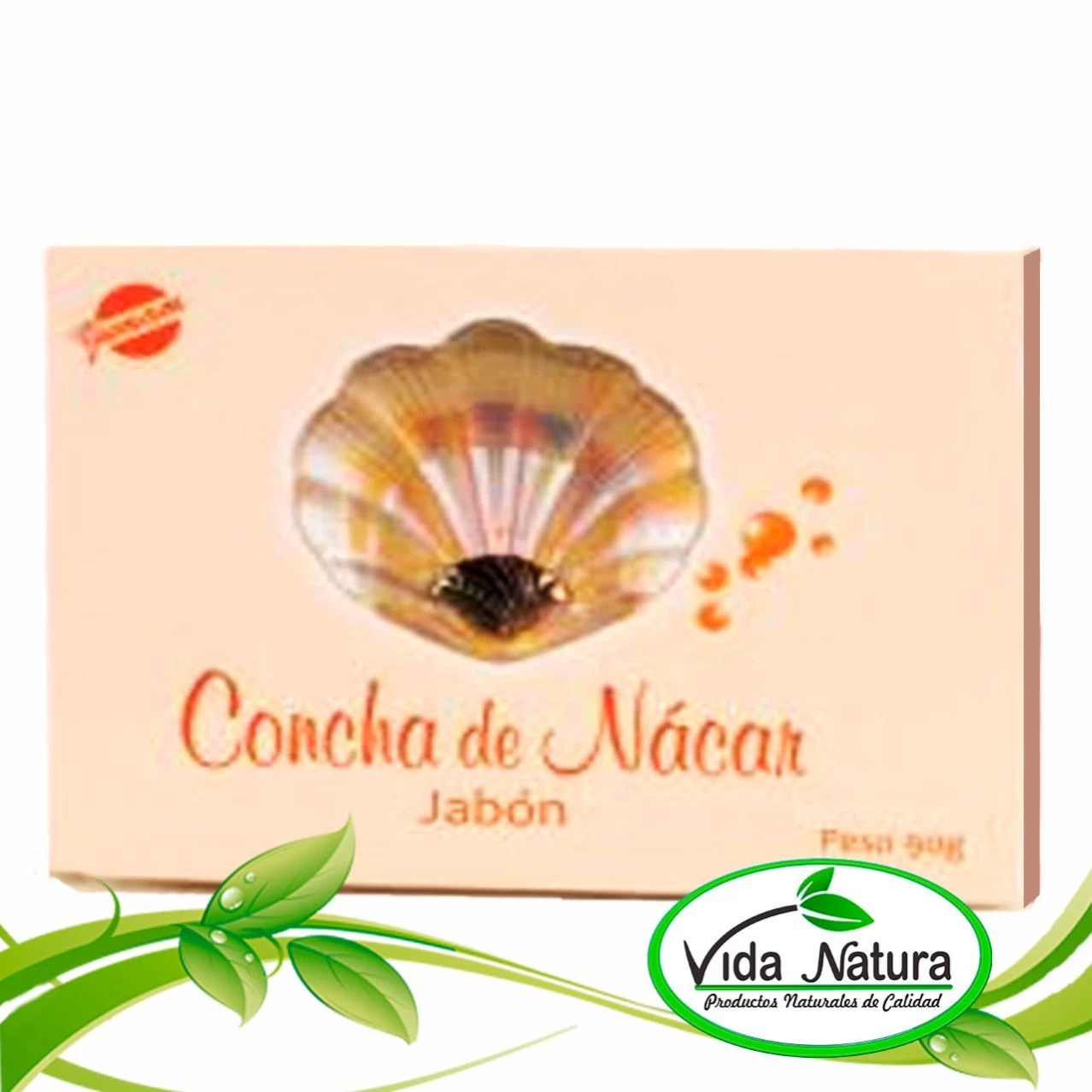 JABÓN CONCHA DE NACAR CREMOSO  90 g