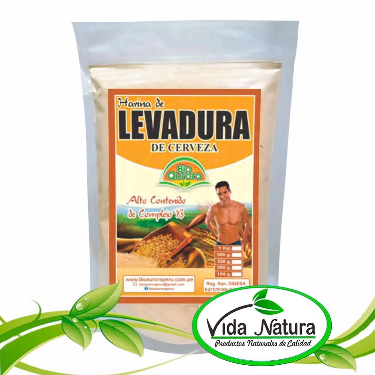 LEVADURA DE CERVEZA POLVO 100 g