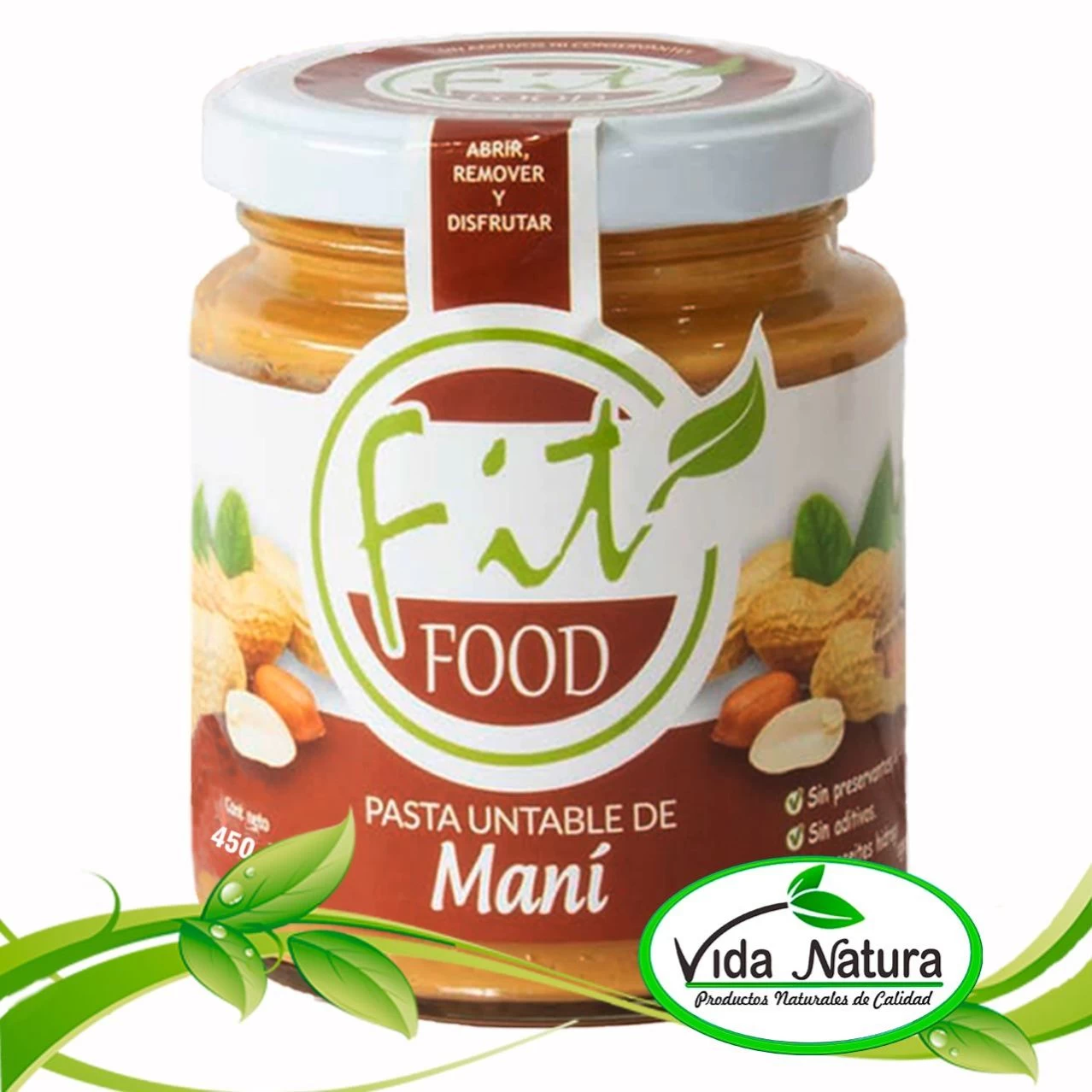 MANTEQUILLA DE MANI 450 g