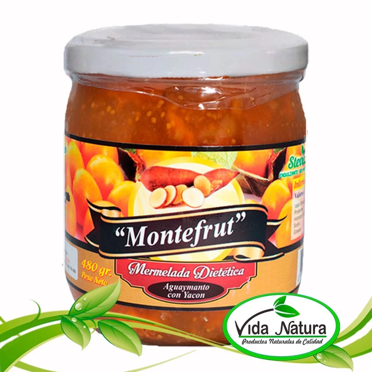 MERMELADA AGUAYMANTO C/STEVIA 210 g