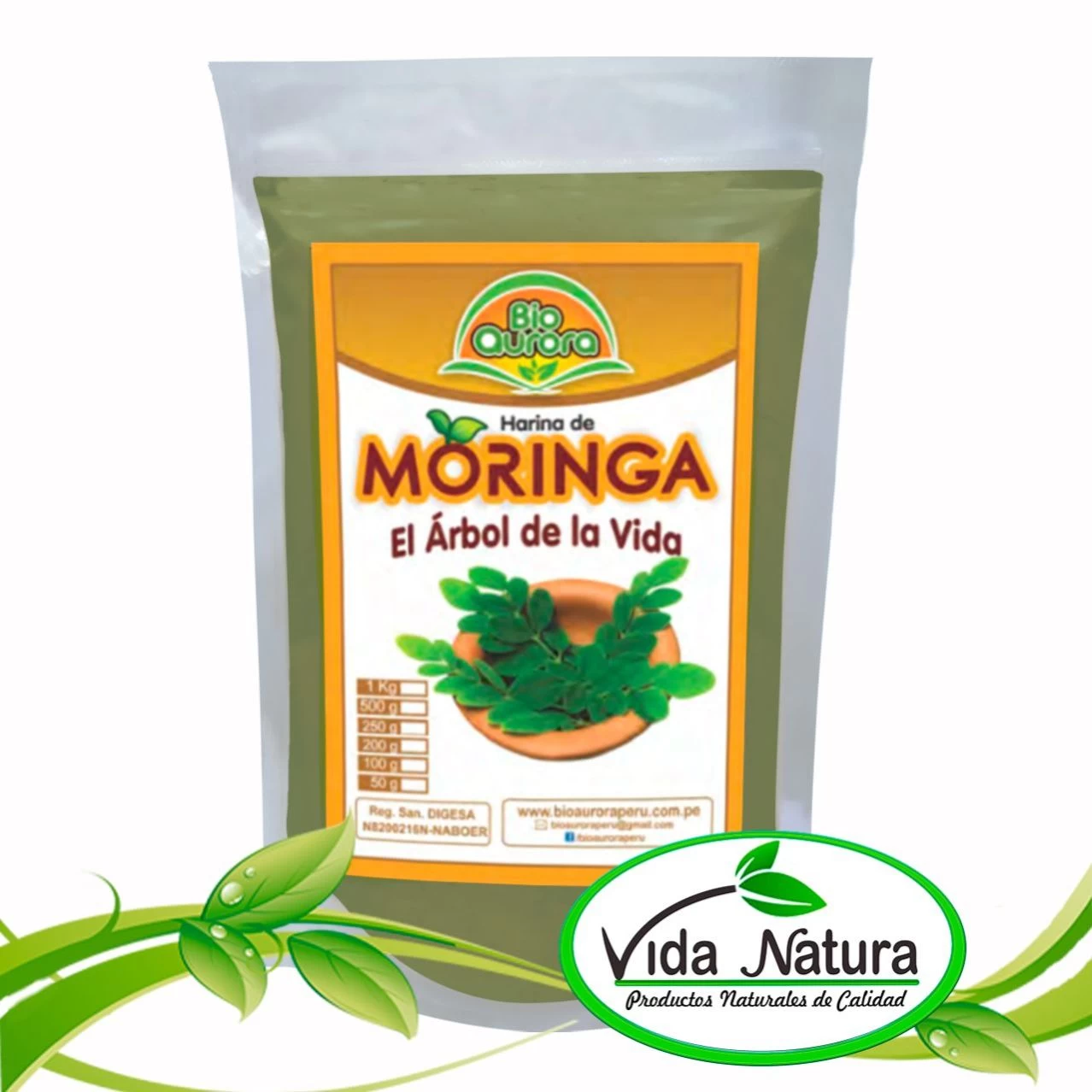 MORINGA POLVO 50 g