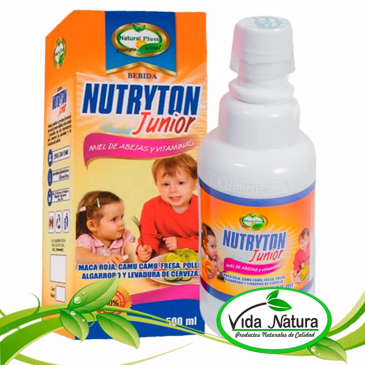 NUTRYTON MULTIVITAMINICO PARA NIÑOS EXTRACTO 500ML
