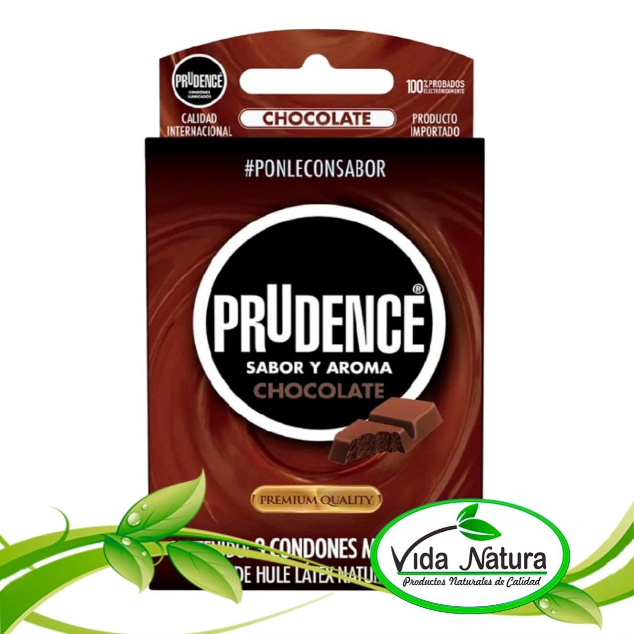 PRESERVATIVO PRUDENCE CHOCOLATE - CAJA 3 UND