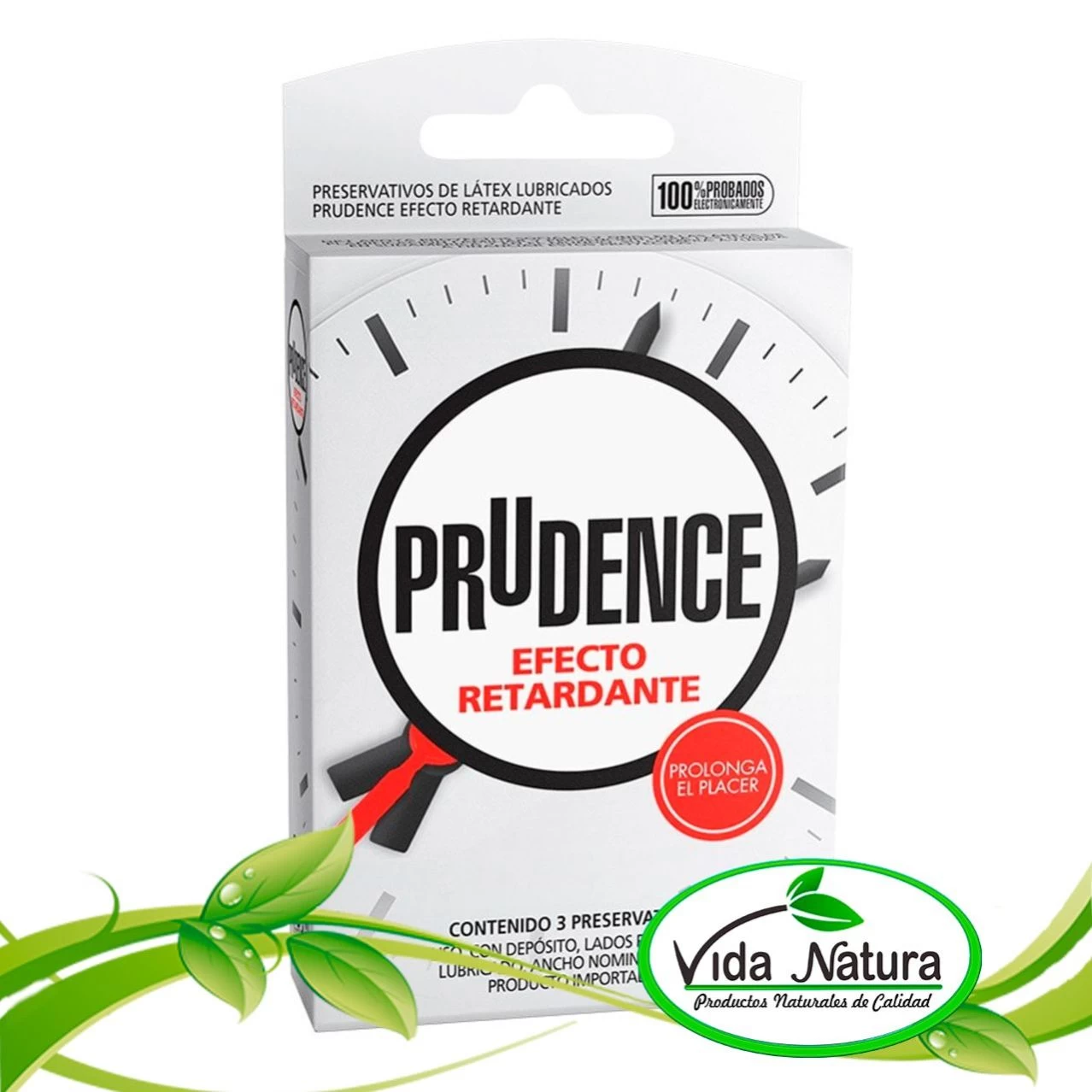 PRESERVATIVO PRUDENCE EFECTO RETARDANTE - 3 UND