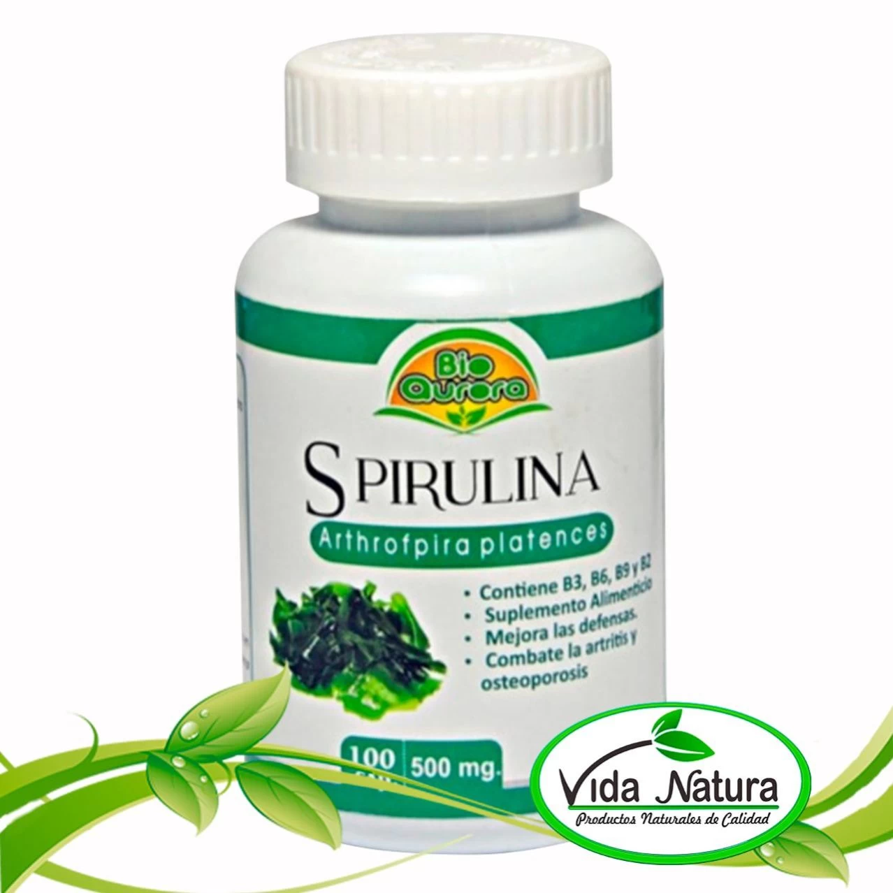 SPIRULINA CAPSULAS