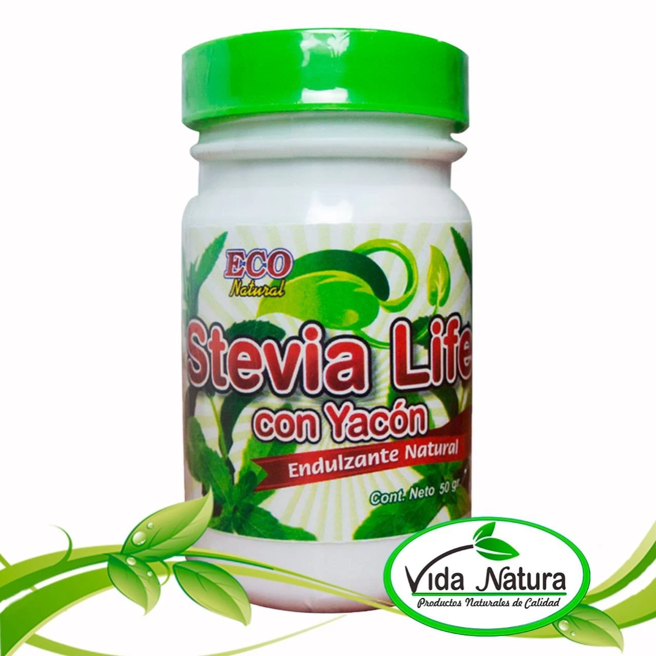 STEVIA LIFE CON YACON 50 g