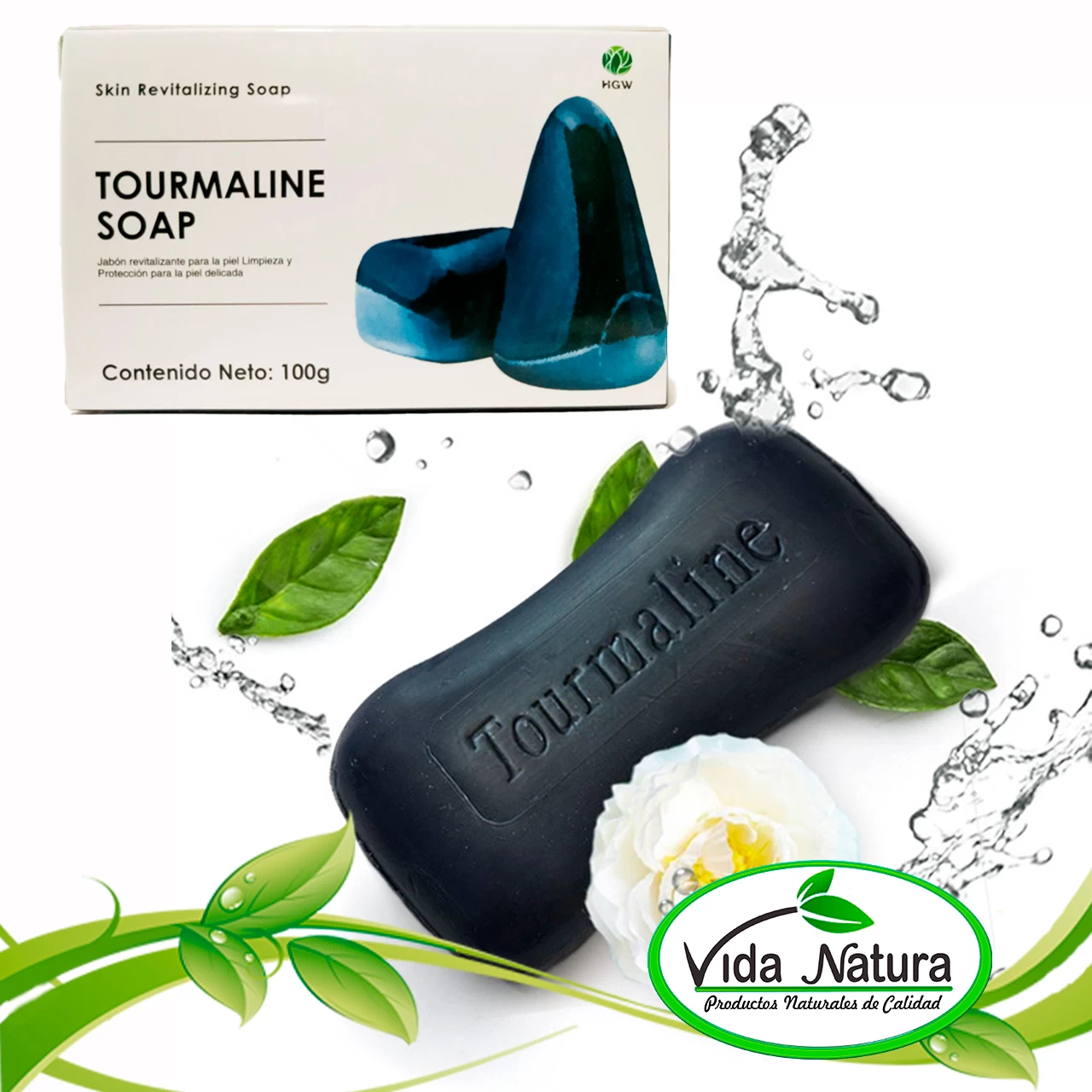 JABÓN DE TURMALINA 100 g